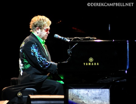 Elton John at Chichen Itza 2010