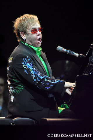 Elton John concert at Chitzen Itza