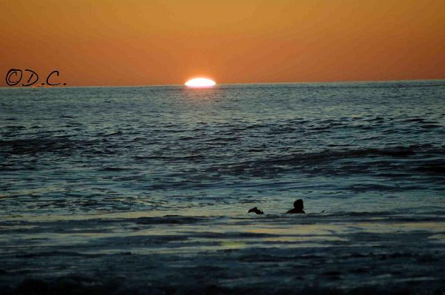 Surf Sunset Tulum Sunset Photography