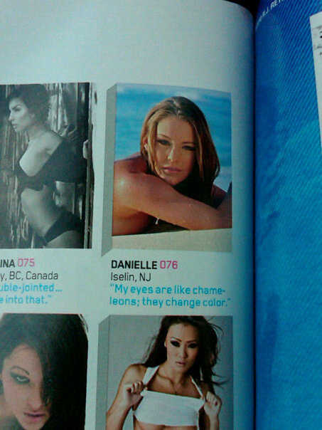 Maxim printed issue photo