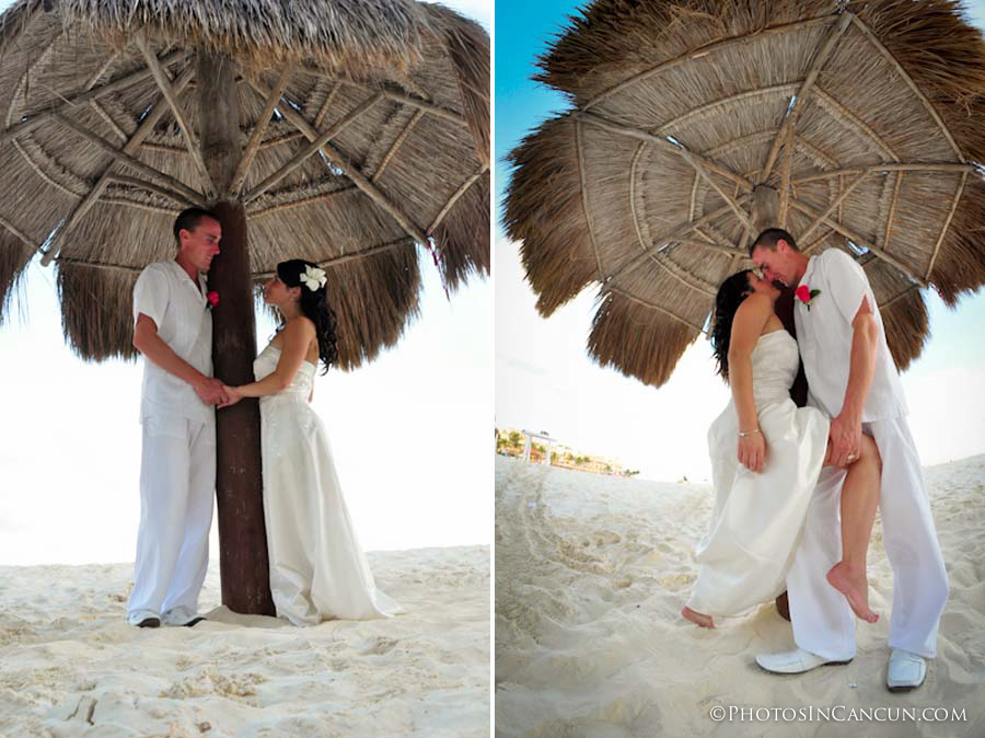 Palapa Beach wedding photos