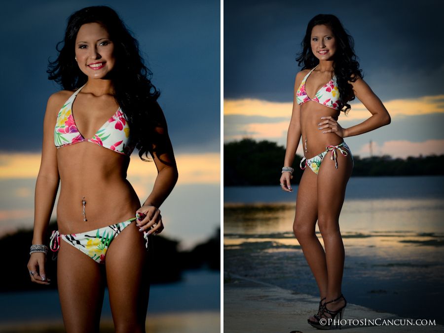bikini cancun model photos in cancun