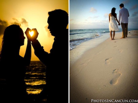 Trash The Dress | Sunrise Beach Photos | Photos In Cancun