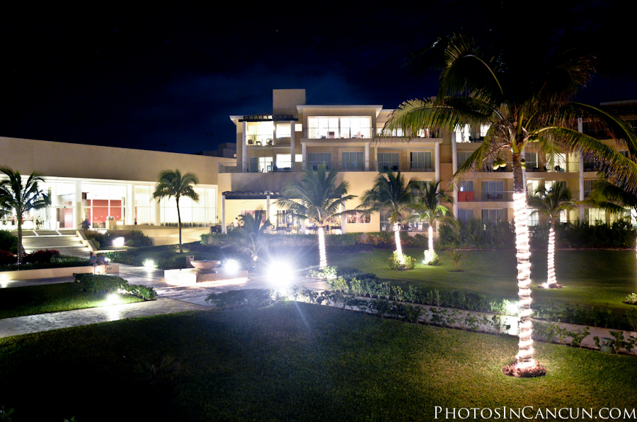 Now Jade Puerto Morelos at Night Photo