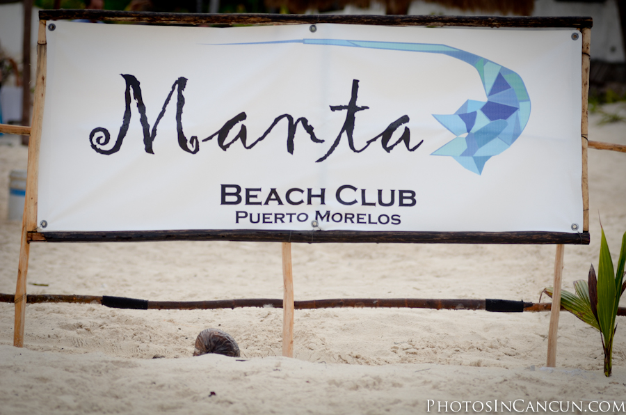 Manta Beach Club - Puerto Morelos - Mexico