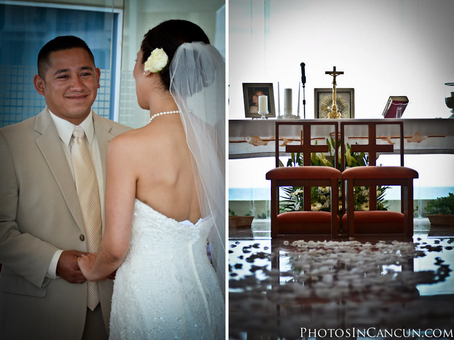 https://www.photosincancun.com/ Gran Caribe Real Cancun Mexico Wedding Photos