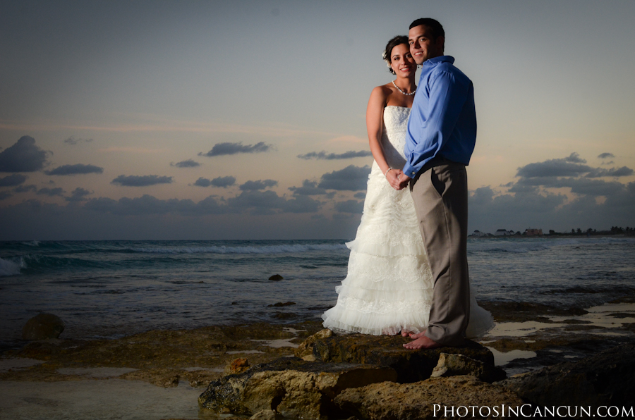 Now Jade wedding photographers Puerto Morelos Mexico