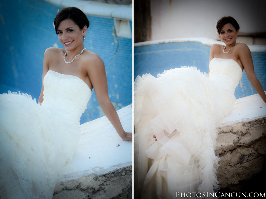 Now Jade Wedding photography in Puerto Morelos Mexico