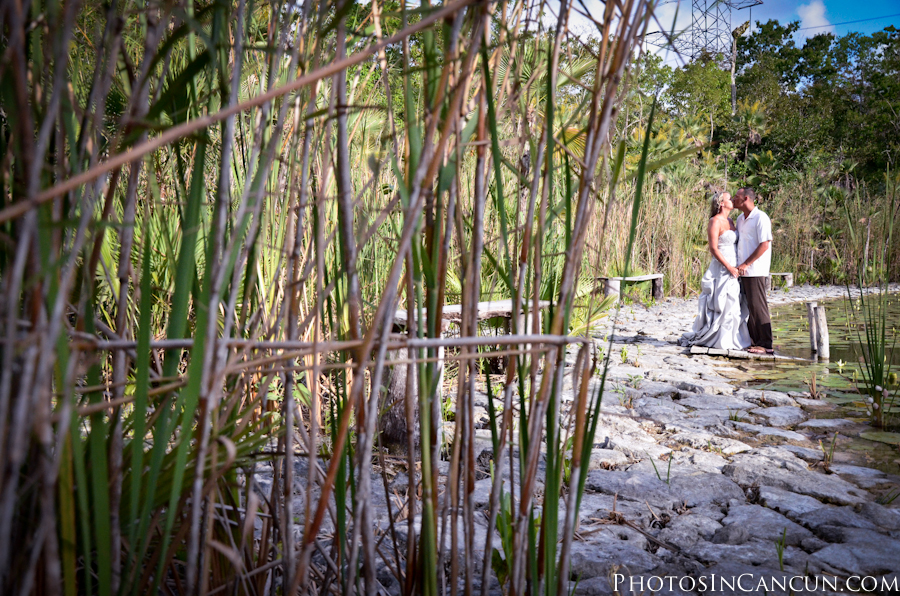 Cenote Trash the Dress Maya Riviera