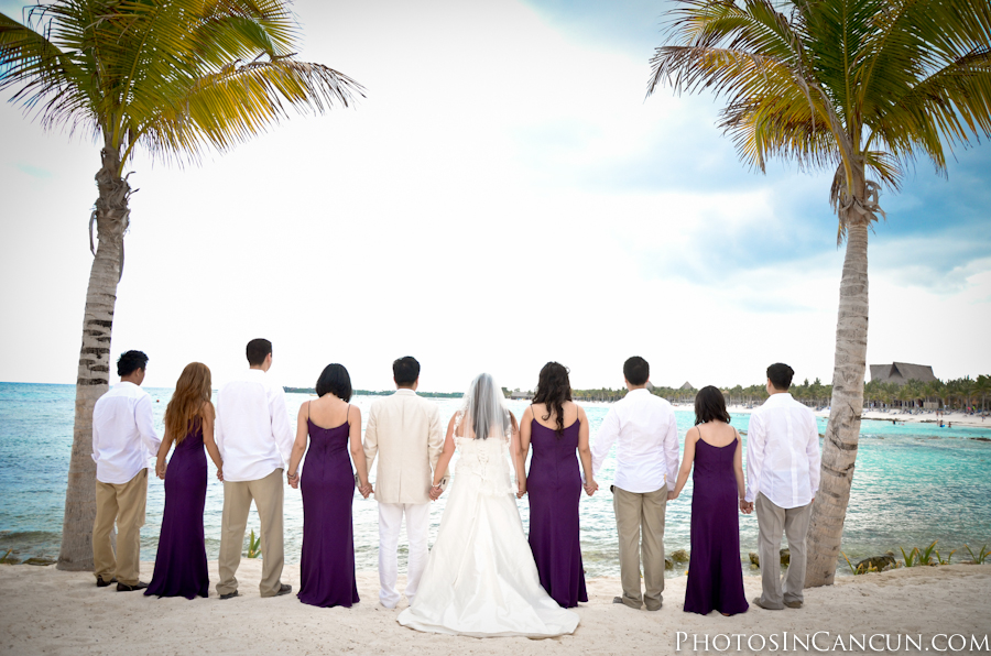 https://www.photosincancun.com/ Barcelo Maya Hotel Wedding Photos