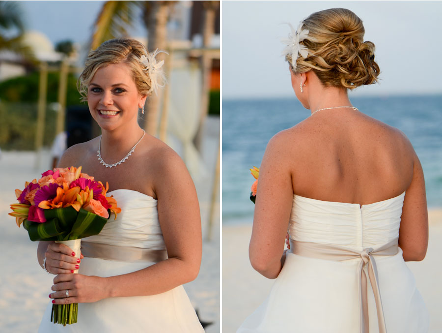 Excellence small destination wedding photographer, Photos In Cancun