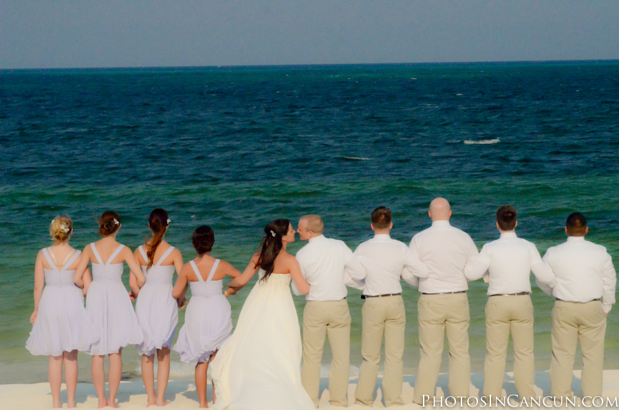 https://www.photosincancun.com/ Photos In Cancun Wedding Bridal Party Portrait