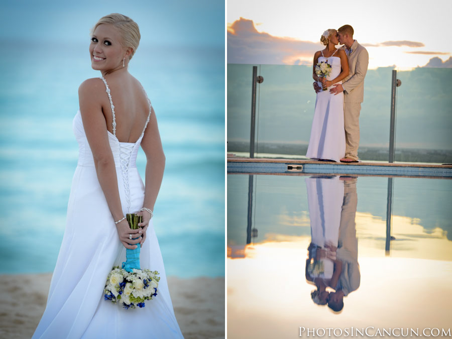 Cancun Beach Palace Hotels Wedding Photography
