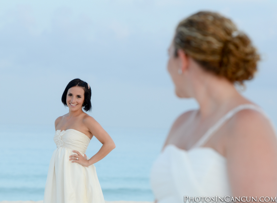 Gay Friendly Wedding in Cancun, Beach Photos