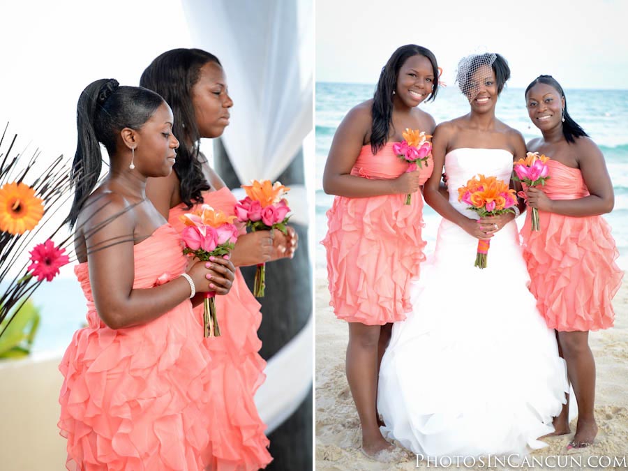 Now Jade Resort & Spa, Puertos Morelos Mexico Wedding photography by: Photos In Cancun