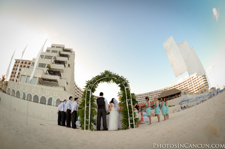 https://www.photosincancun.com/ Crown Paradise Club Cancun Mexico Wedding