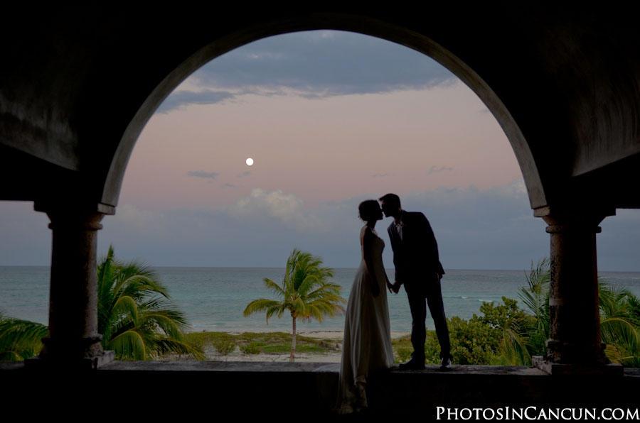 https://www.photosincancun.com/ Secrets Maroma Sunset Wedding Photos