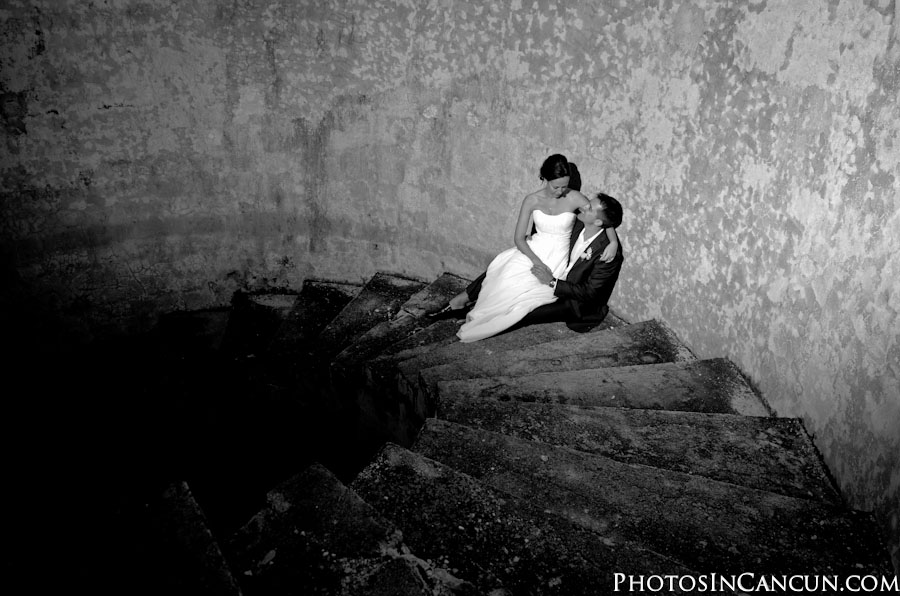 Secrets Maroma Sunset Wedding Photos