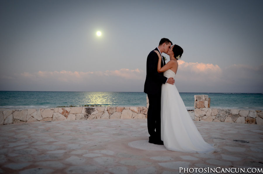 https://www.photosincancun.com/ Secrets Maroma Sunset Wedding Photos