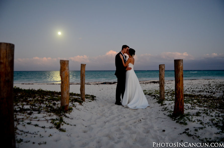 https://www.photosincancun.com/ Secrets Maroma Sunset Wedding Photos