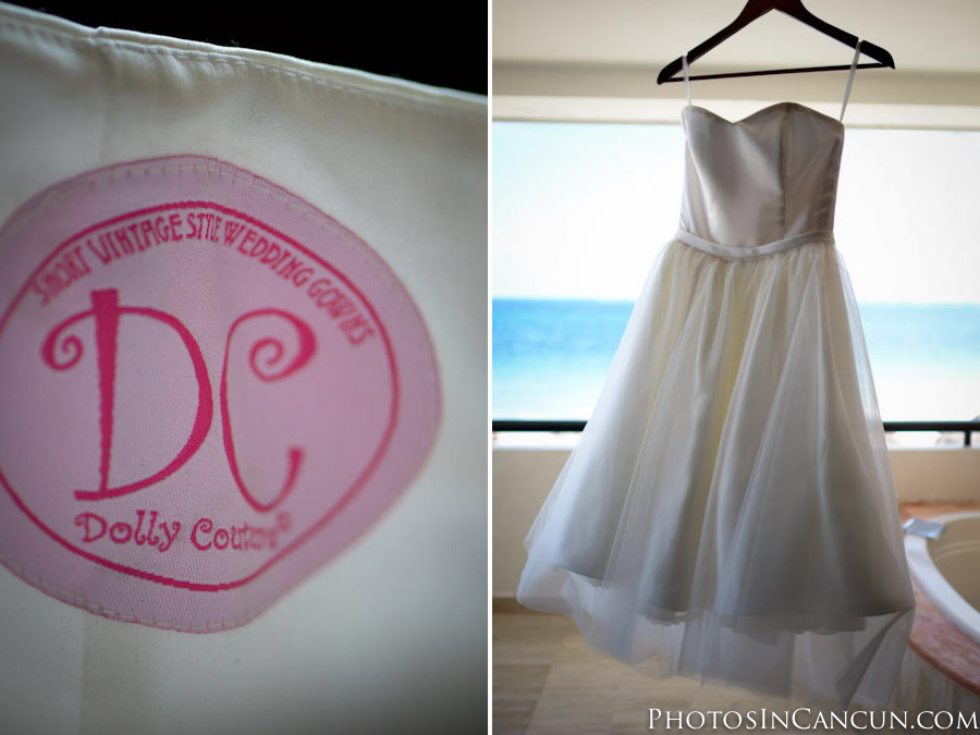 Getting Ready Photos at the Now Sapphire hotel in Mexico's Mayan Riviera Now Sapphire Wedding Photographer