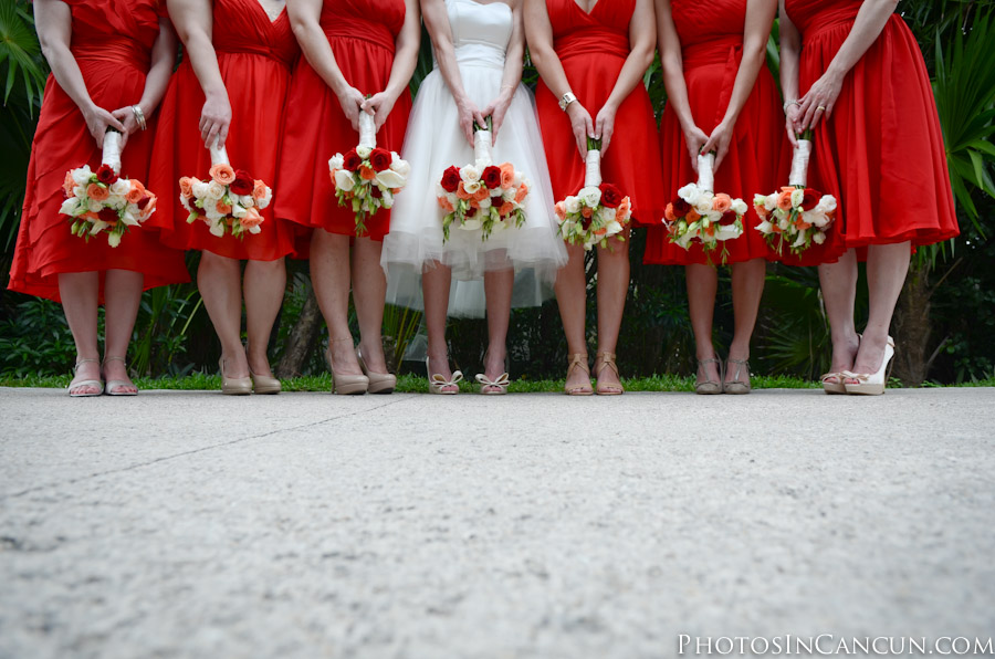 Getting Ready Photos at the Now Sapphire hotel in Mexico's Mayan Riviera Now Sapphire Wedding Photographer