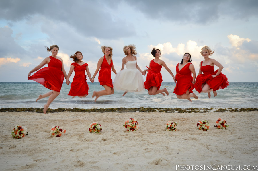 Married on the Beach at the Now Sapphire hotel in Mexico's Mayan Riviera Beach at the Now Sapphire hotel in Mexico's Mayan Riviera