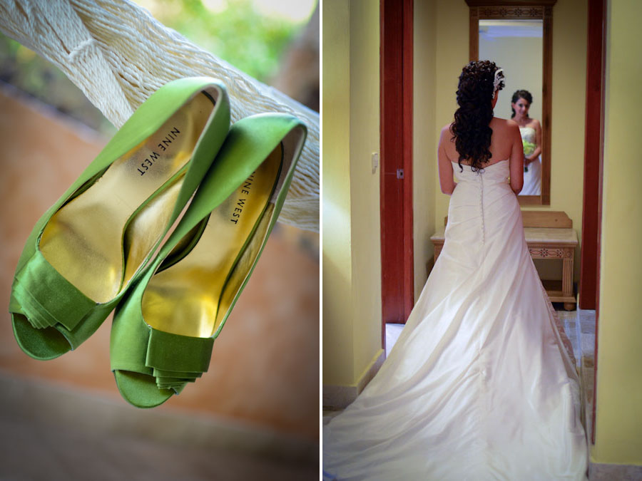 Getting Ready at the Grand Palladium Getting Ready at the Grand Palladium Hotel for a wedding