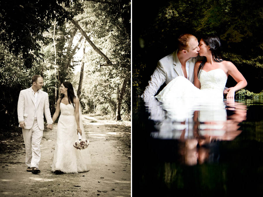 Trash The Dress Cancun Rock the Dress - Newlywed Session - Underwater - Trash The Dress Cancun