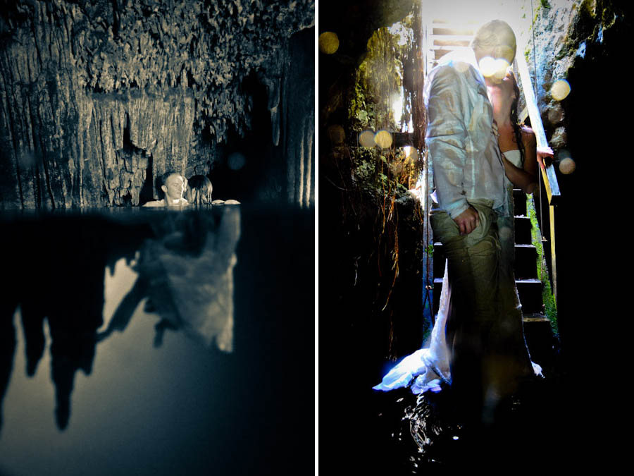 Trash The Dress Cancun Rock the Dress - Newlywed Session - Underwater - Trash The Dress Cancun