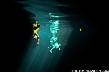 Underwater Trash The Dress