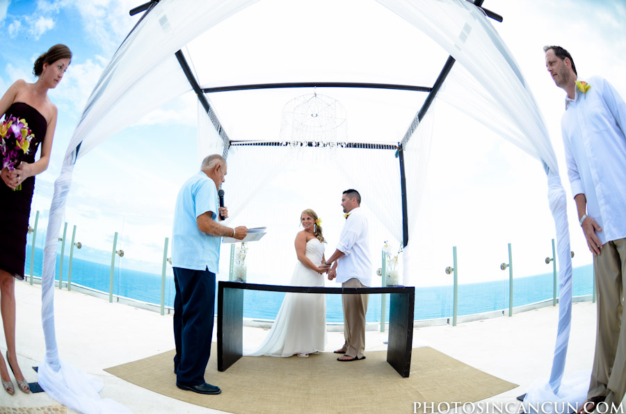 Professional Wedding photography, Beach Palace in Cancun Mexico