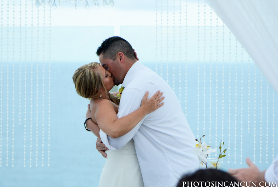 Wedding photography, Beach Palace Cancun Mexico