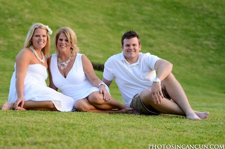 Cancun Beach Family Photo Session post image