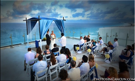 Beach Palace Cancun Jewish Wedding