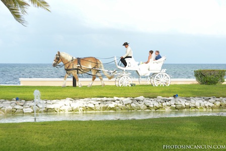 Moon Palace Wedding Horse Carriage