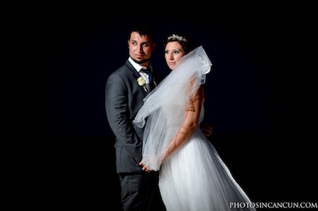 Playa del Carmen Mexico Beach Wedding at Playacar Palace