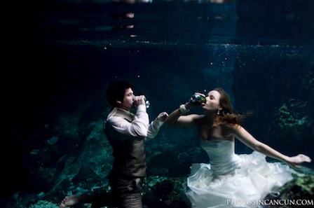 Best underwater and Beach Trash The Dress Photography
