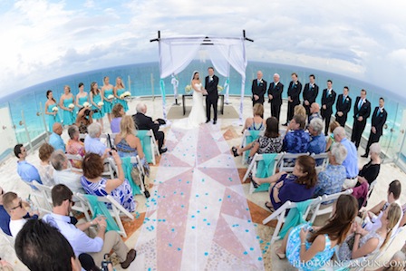 Beach Palace Roof Top Wedding Photographer post image