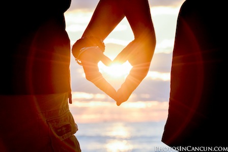 Cancun Sunrise Photography Couples Session