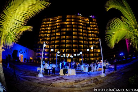 Beach Palace Cancun Wedding Photography