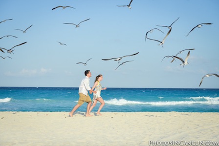 Cancun Playa Delfines Engagement Photographer post image