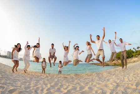 Cancun Fun Family Photographer Same Day Service