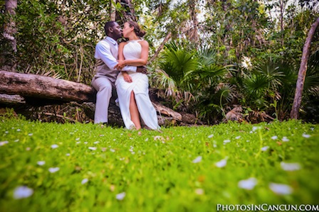 Riviera Maya Photography Cenote & Beach Trash the Dress