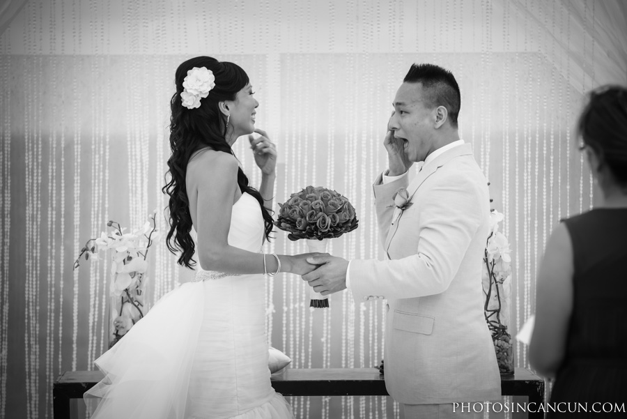 Beach Palace Wedding Ceremony Cancun Mexico Sky Deck