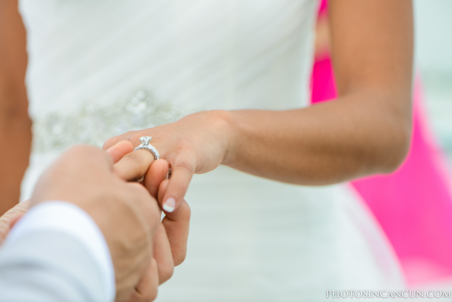 Beach Palace Wedding Ceremony Cancun Mexico Sky Deck