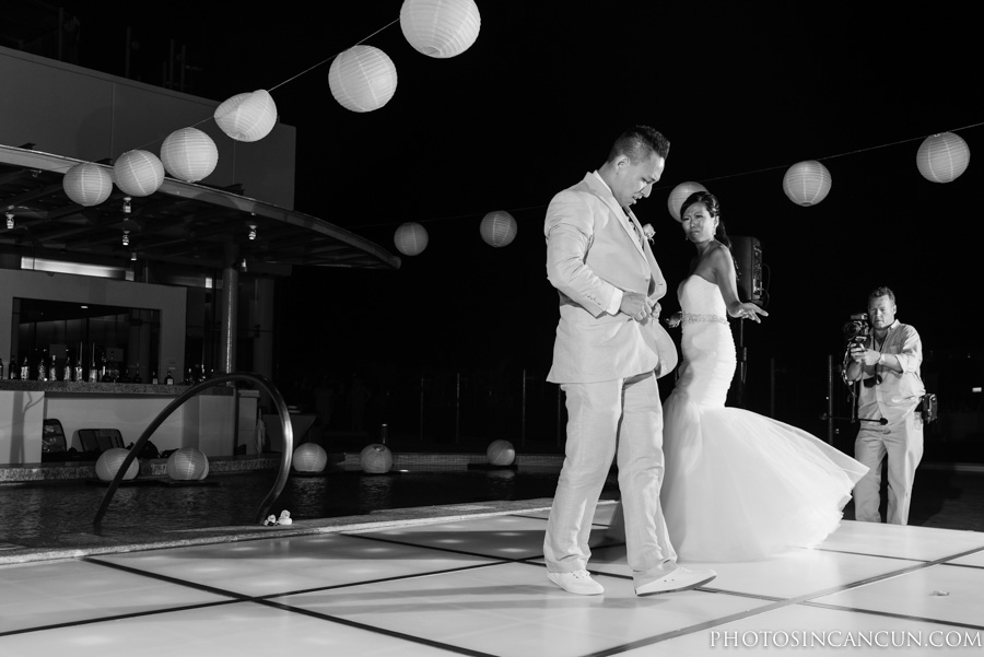 Beach Palace Wedding Sky Deck Ceremony