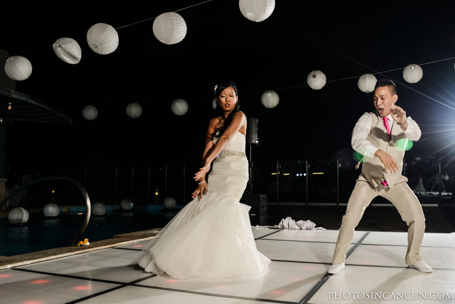 Beach Palace Wedding Sky Deck Ceremony