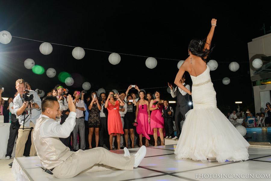 Beach Palace Wedding Sky Deck Ceremony