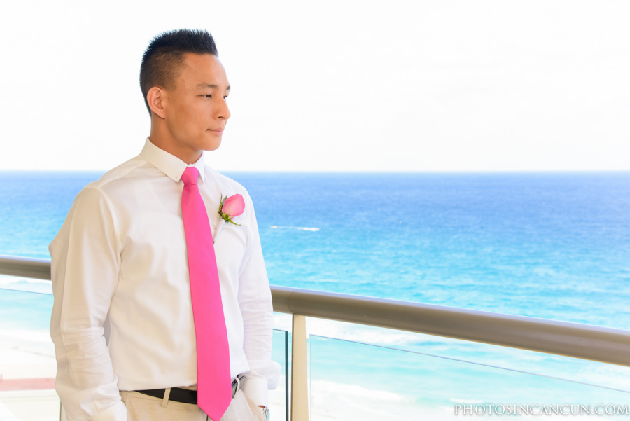 Beach Palace Wedding Getting Ready